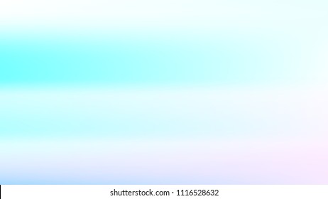 Summer blue holographic background. Vibrant blur iridescent design. Foil neon trendy sky banner. Pastel future element. Modern gradient cover. Foil holographic sunset design Bright soft gradient color