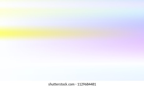 Summer blue holographic background. Vibrant blur iridescent design. Foil neon trendy sky banner. Pastel future element. Modern gradient cover. Foil holographic sunset design Bright soft gradient color