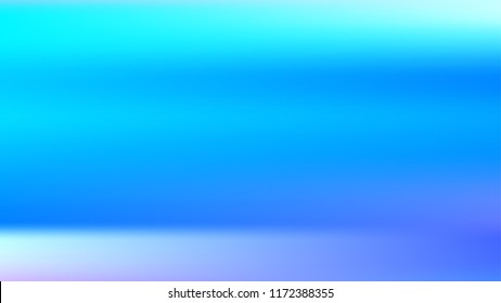 Summer blue holographic background. Vibrant blur iridescent design. Foil neon trendy sky banner. Pastel future element. Modern gradient cover. Foil holographic sunset design Bright soft gradient color