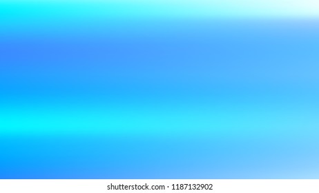 Summer blue holographic background. Vibrant blur iridescent design. Foil neon trendy sky banner. Pastel future element. Modern gradient cover. Foil holographic sunset design Bright soft gradient color