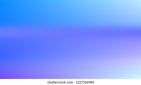 Summer blue holographic background. Vibrant blur iridescent design. Foil neon trendy sky banner. Pastel future element. Modern gradient cover. Foil holographic sunset design Bright soft gradient color