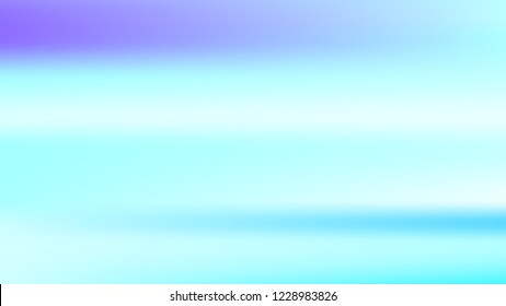 Summer blue holographic background. Vibrant blur iridescent design. Foil neon trendy sky banner. Pastel future element. Modern gradient cover. Foil holographic sunset design Bright soft gradient color