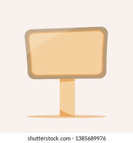 Summer Board Illustration. This board template can be used for other illustration.