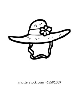 summer bonnet cartoon
