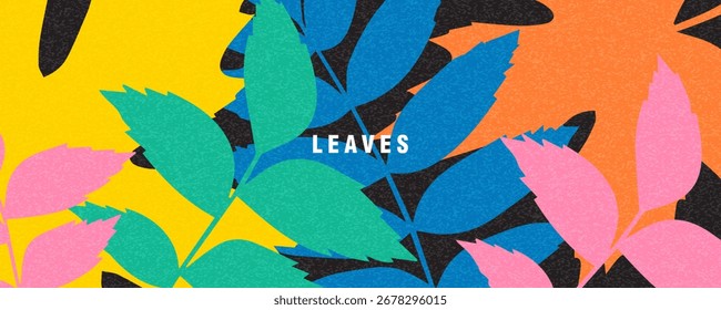Fondos brillantes del verano fijados con las flores y las hojas salvajes abstractas del dibujo. Plantillas de diseño de estilo minimalista de arte moderno para Anuncio, volante, invitación, folleto, póster. tarjetas. Vector de arte de acuarela