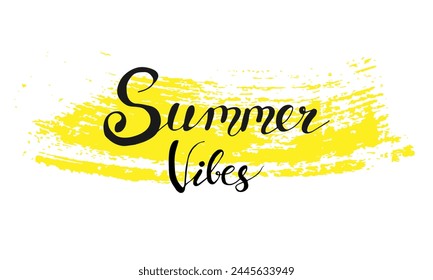 Summer bright color drops splash logo. Summer season greeting card, invitation template. Colorful banner poster template background