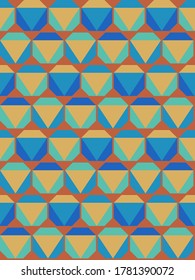 Summer bright tileable seamless abstract patterns