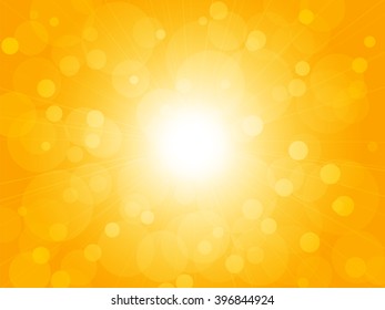 夏の明るい背景に光線 のベクター画像素材 ロイヤリティフリー Shutterstock