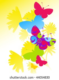 Summer butterflies