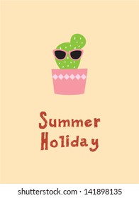 summer cactus holiday