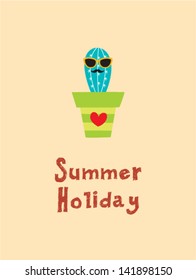 summer cactus holiday