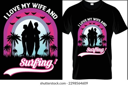Summer california ocean side stylish t-shirt trendy design with palm trees silhouettes, typography, print, vector illustration.