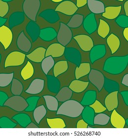 Summer camouflage of leaves.