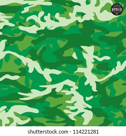 Summer camouflage pattern, vector