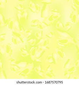 Summer camouflage of various shades of yellow and white colors. It is a colorful seamless pattern that can be used as a camo print for clothing and background and backdrop or computer wallpaper