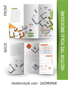 Summer Camp Tri-Fold Brochure Design