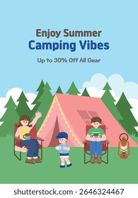 Summer Camping Vibes Full of Fun