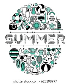 Summer card