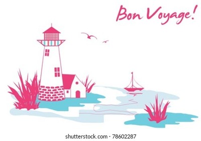 summer card with beacon