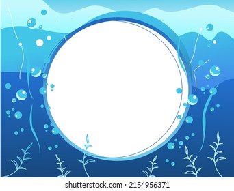 summer card illustration vector background