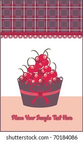 summer cherry card