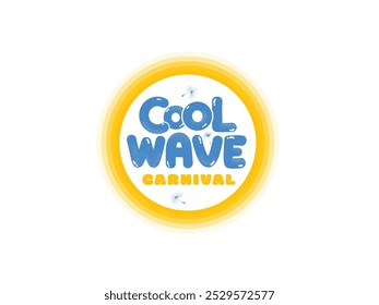Summer chill deals sale logo unit template design.