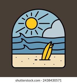 Summer chill graphic illustration vector art t-shirt design