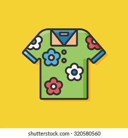 summer clothes icon