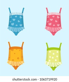 summer clothes, swimsuits