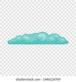 Summer cloud icon. Cartoon illustration of summer cloud vector icon for web design