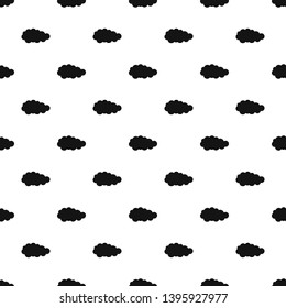 Summer cloud pattern seamless vector repeat geometric for any web design