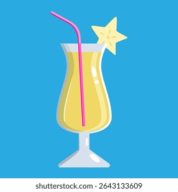 Summer cocktail. Summer vacation, party, cafe-bar, recreation concept.