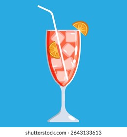 Summer cocktail. Summer vacation, party, cafe-bar, recreation concept.