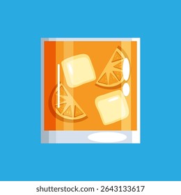 Summer cocktail. Summer vacation, party, cafe-bar, recreation concept.
