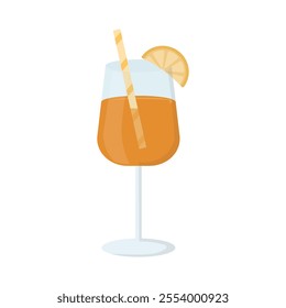 Summer Cocktail Vector Illustration - 10