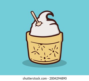 Summer cold ice cream 3
