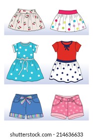 summer collection for little girl