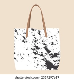 Summer collection travel bag illustration. Accessories for casual activities. A bag that is suitable for both men and women. Beach bag. Trendy and modern bag