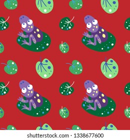 Summer color doodle seamless pattern. Decorative elements suitable for fabric print, stationery, backgrounds and cloths prints.