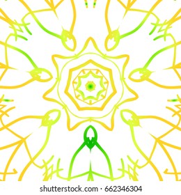 summer color floral background. hand drawn ethnic decorative ornament. vector illustration. for coloring book, greeting card, invitation. Anti-stress therapy pattern.