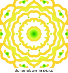 summer color floral background. hand drawn ethnic decorative ornament. vector illustration. for coloring book, greeting card, invitation. Anti-stress therapy pattern.