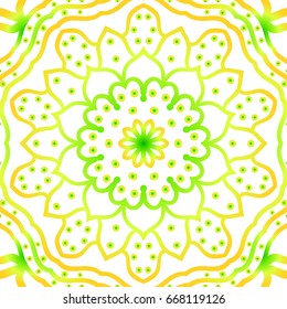 summer color floral background. hand drawn ethnic decorative ornament. vector illustration. for coloring book, greeting card, invitation. Anti-stress therapy pattern.
