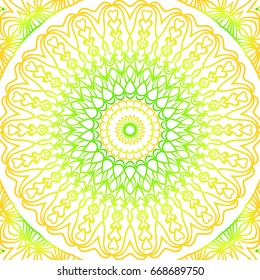 summer color floral background. hand drawn ethnic decorative ornament. vector illustration. for coloring book, greeting card, invitation. Anti-stress therapy pattern.