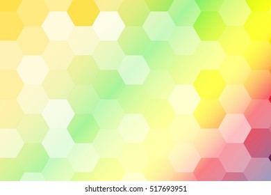 summer color geometric background of hexagon. Vector illustration. Polygonal patterns for your presentations, business