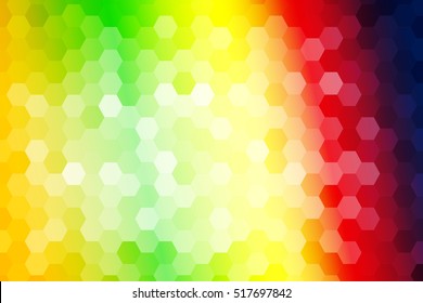 summer color geometric background of hexagon. Vector illustration. Polygonal patterns for your presentations, business