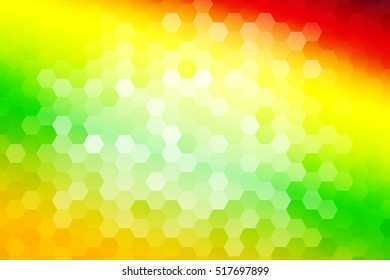 summer color geometric background of hexagon. Vector illustration. Polygonal patterns for your presentations, business