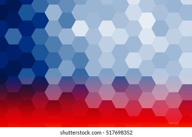 summer color geometric background of hexagon. Vector illustration. Polygonal patterns for your presentations, business