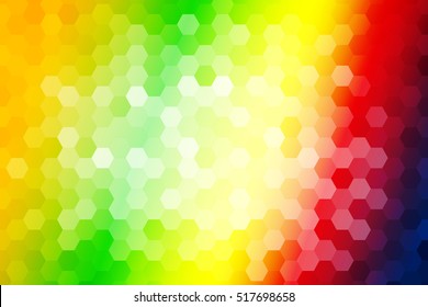 summer color geometric background of hexagon. Vector illustration. Polygonal patterns for your presentations, business