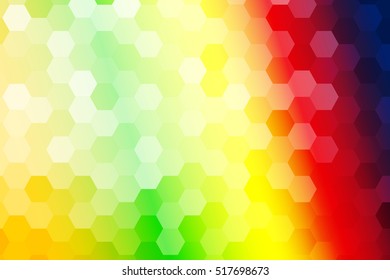 summer color geometric background of hexagon. Vector illustration. Polygonal patterns for your presentations, business