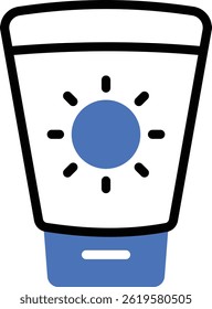 Pacote de ícones da cor de verão